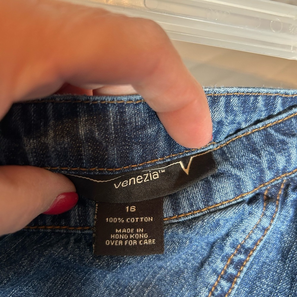 Venezia Blue Cotton Denim - Picture 4 of 4